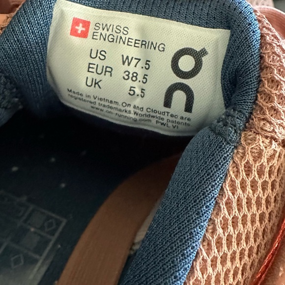 On-Running On Cloudswift Sneaker 7.5 - Picture 3 of 7